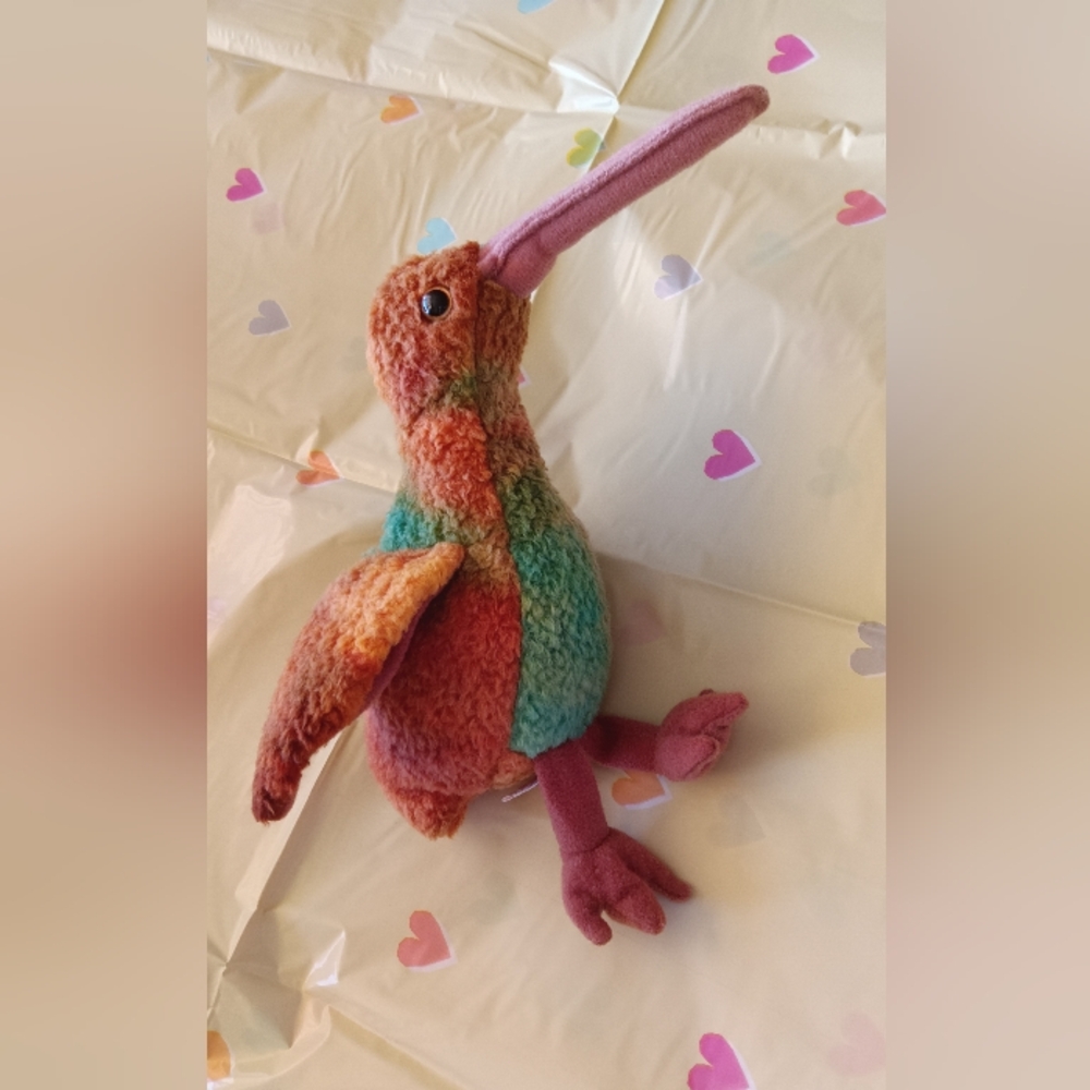 Ty Multicolor Plush Bird